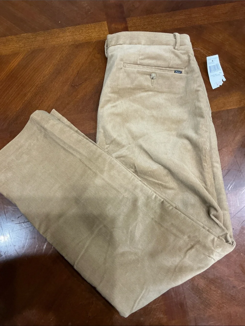 Polo by Ralph Lauren Men's Beige Corduroy Trousers